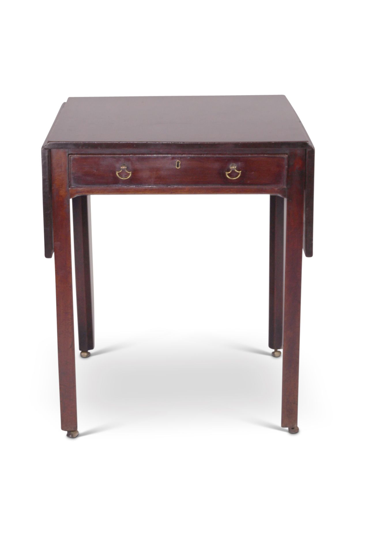 An early George III mahogany pembroke table