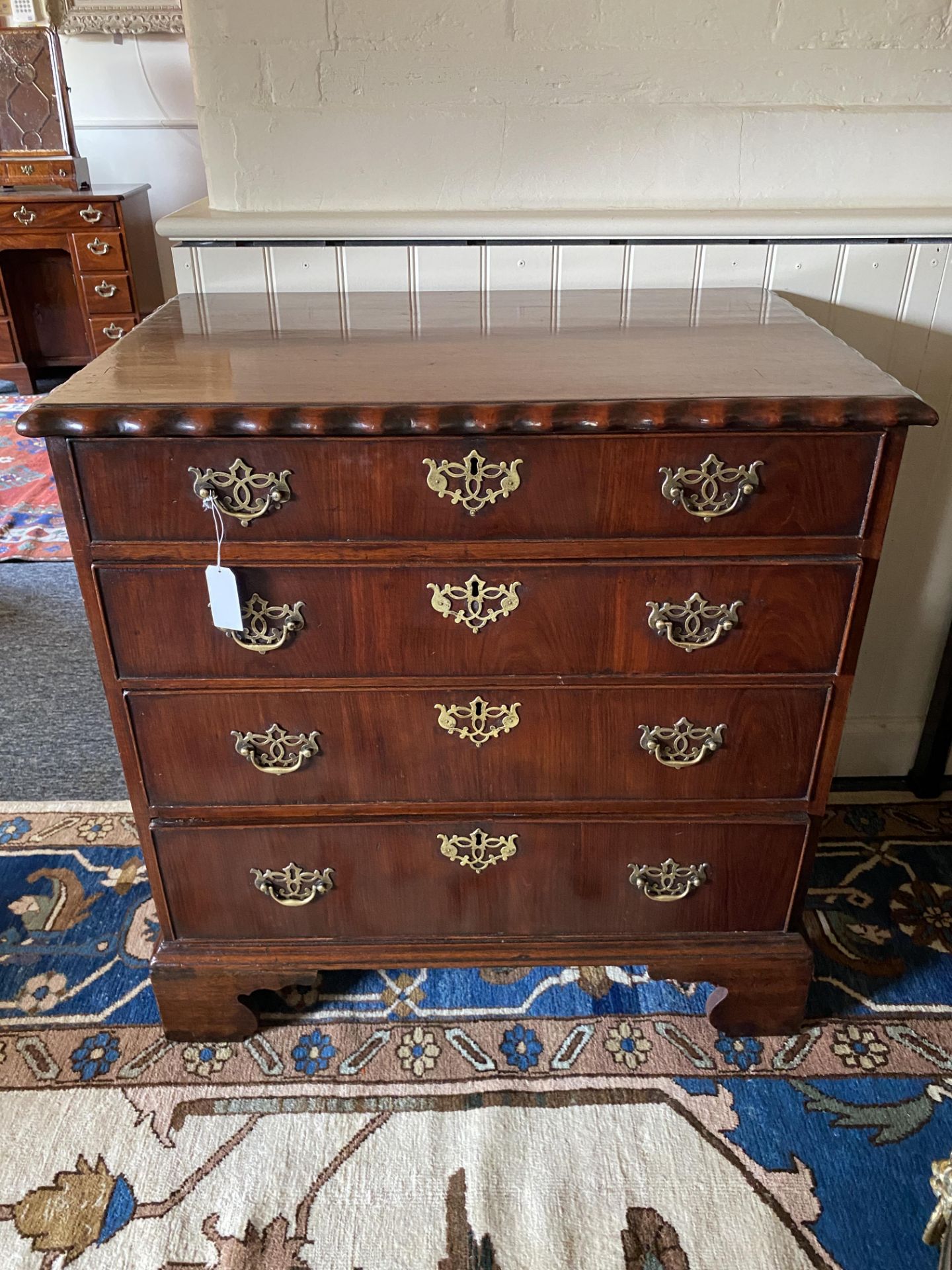 An 18th century Chinese-Export padouk chest - Image 2 of 10