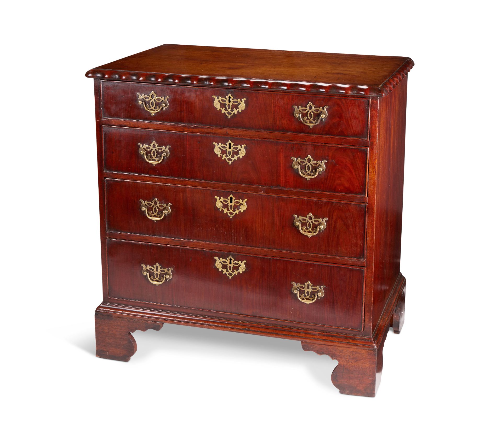 An 18th century Chinese-Export padouk chest