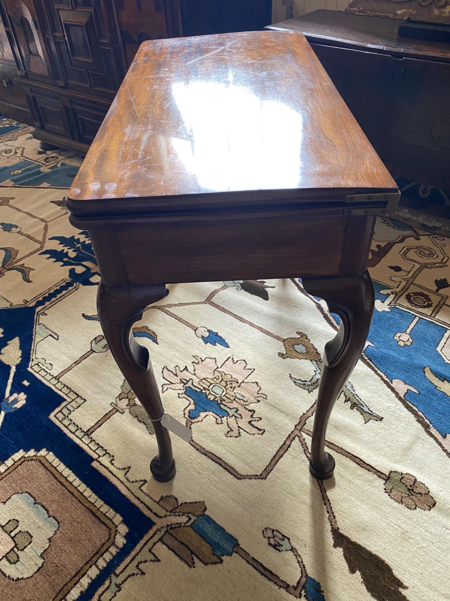 A George II mahogany card table - Image 5 of 10