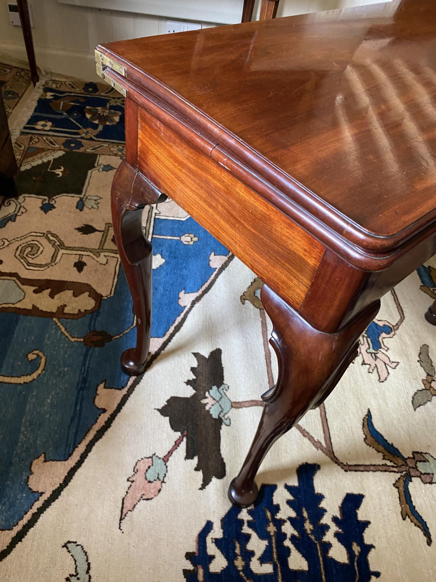 A George II mahogany card table - Image 4 of 10