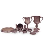 A group lot of 18th and 19th century pewter