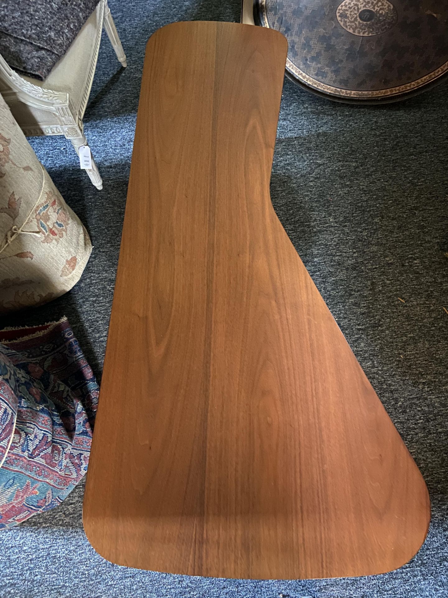 An Alexander Girard teak coffee table designed by Knollstudio in 1948 - Image 5 of 5