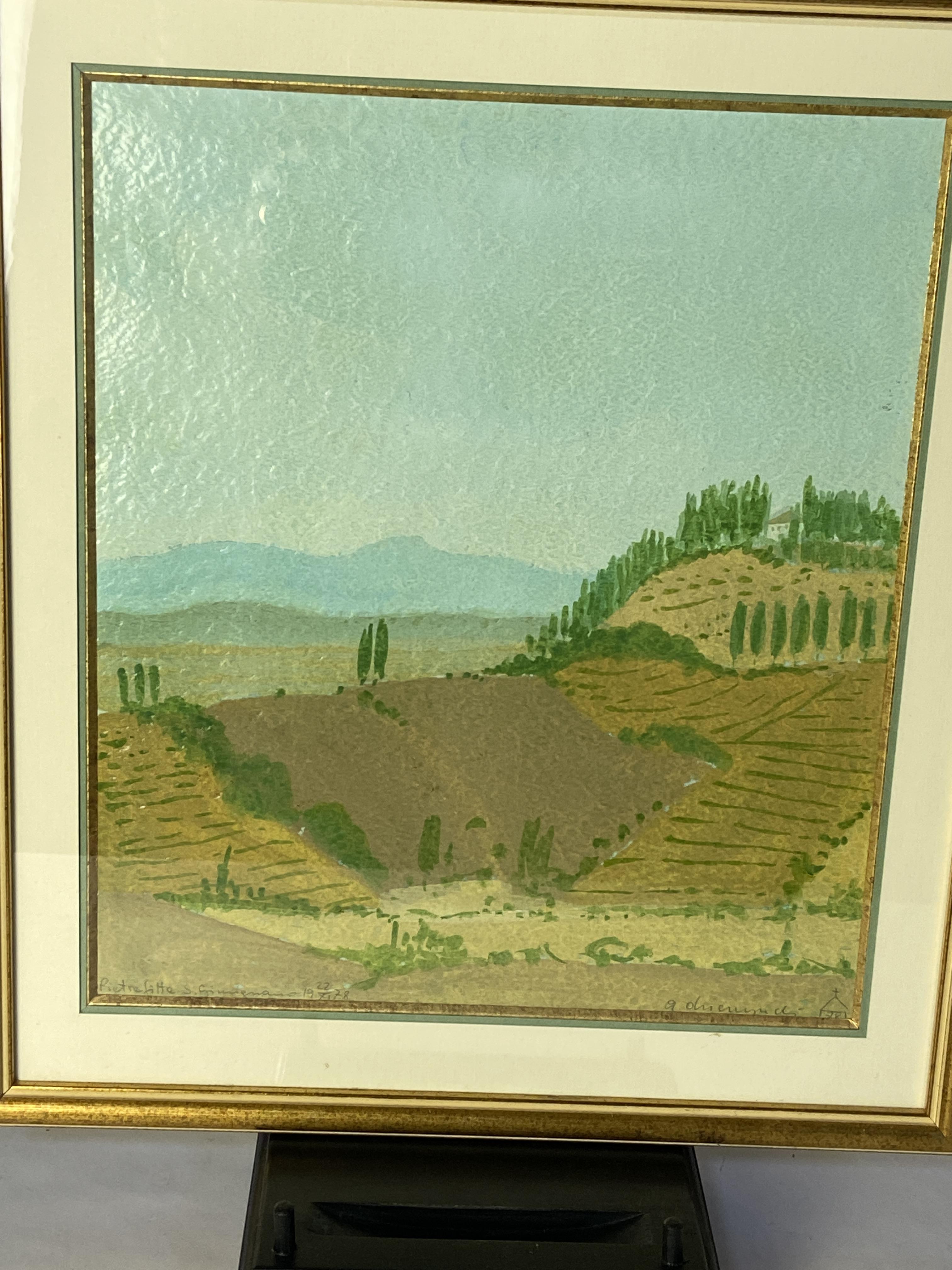 Two Italian landscapes by the same artist - Image 4 of 8