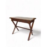 A 19th century pitch pine tavern table