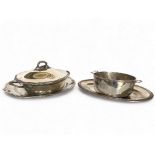 A group of 19th century French silver tablewares