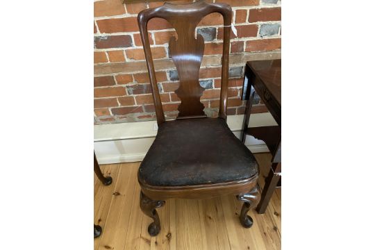 A George II mahogany side chair - Image 2 of 12