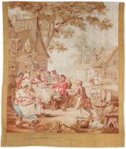 An 18th century French tapestry