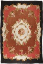 A 19th century Aubusson carpet