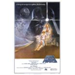 STAR WARS: A NEW HOPE (1977) - International Style "A" First Print One-Sheet