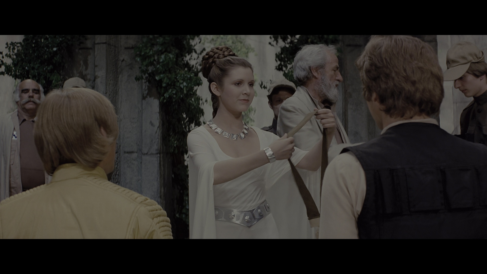 STAR WARS: A NEW HOPE (1977) - Princess Leia's (Carrie Fisher) Screen-Matched Ceremonial Dress - Image 34 of 39