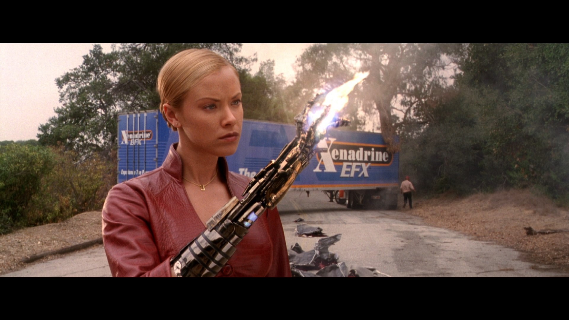 TERMINATOR 3: RISE OF THE MACHINES (2003) - TX's (Kristanna Loken) Costume with Light-Up Display - Image 7 of 8