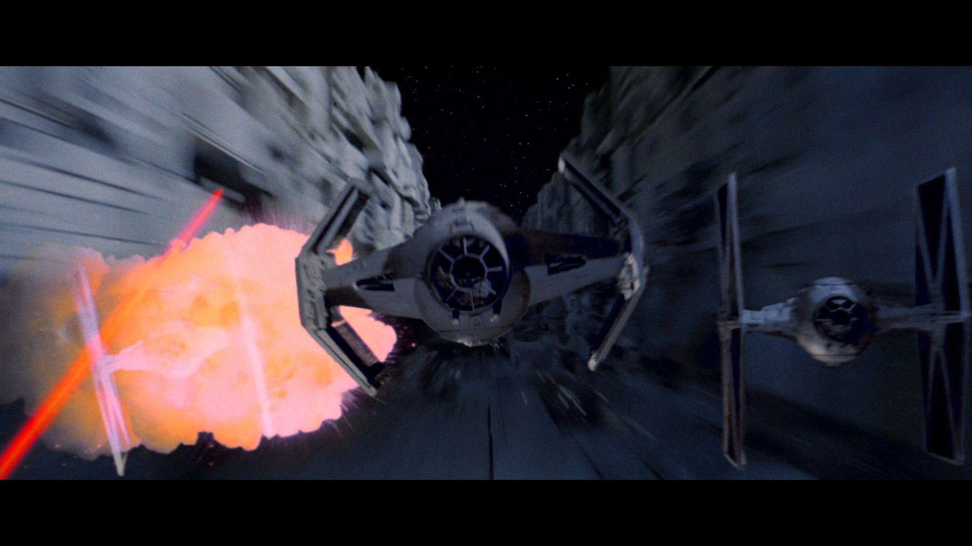 STAR WARS: A NEW HOPE (1977) - Exploded Pyrotechnic TIE Fighter Wing Structure Component - Image 6 of 7