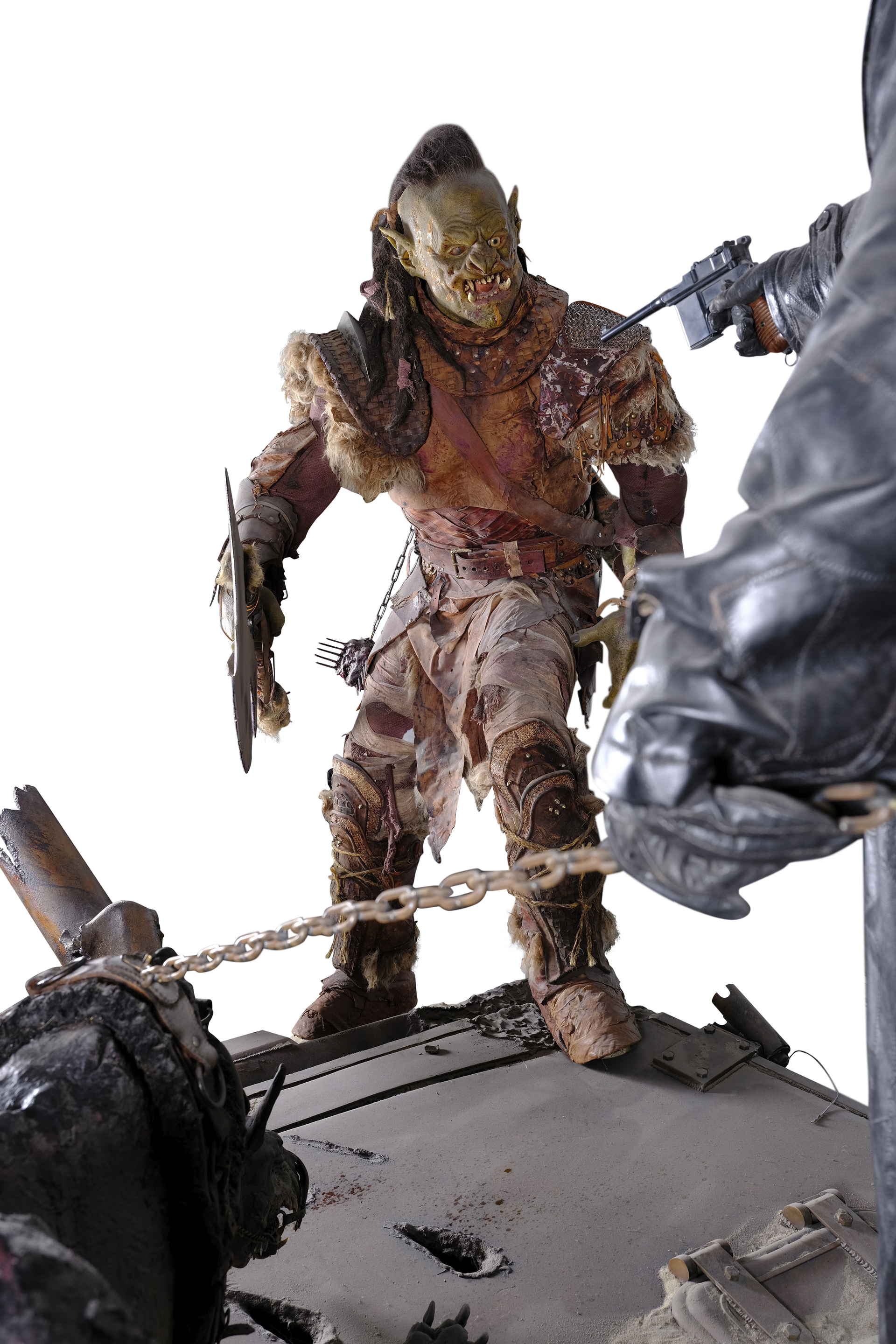 SUCKER PUNCH (2011) - Full-Size Mechanized Soldier, War Dog, and Bloodied Orc Shop Display - Image 22 of 34