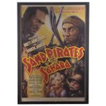 THE MAJESTIC (2001) - Framed "Sand Pirates of the Sahara" Poster