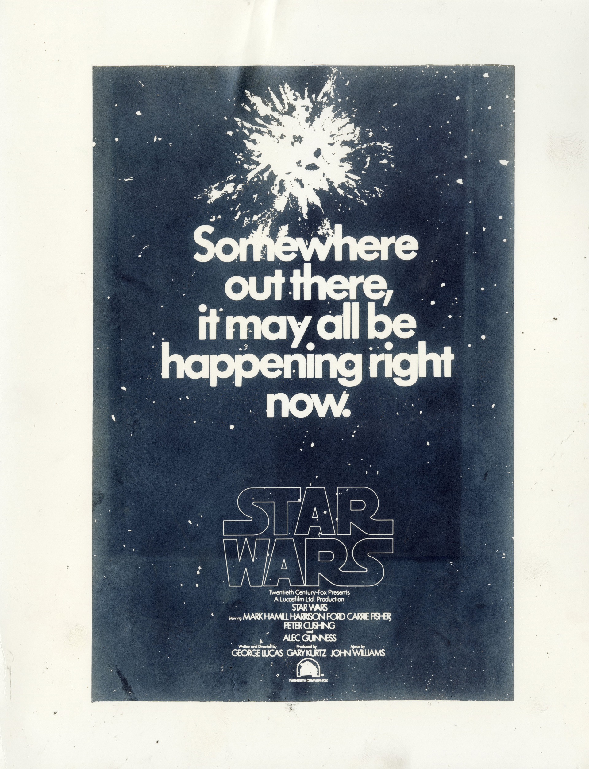 STAR WARS: A NEW HOPE (1977) - Charles Lippincott Collection: Set of 17 Poster Concept Prints - Image 3 of 19