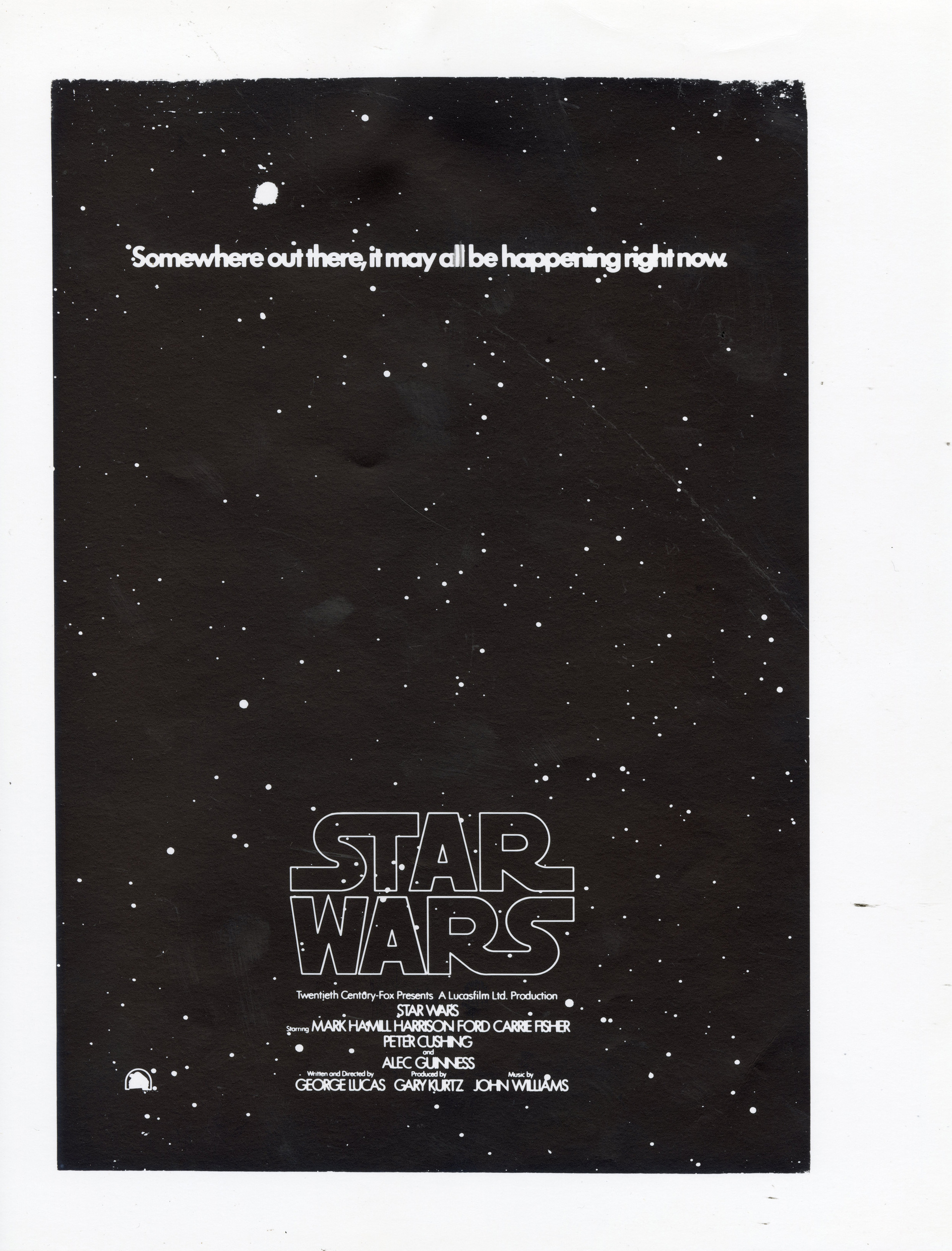 STAR WARS: A NEW HOPE (1977) - Charles Lippincott Collection: Set of 17 Poster Concept Prints - Image 7 of 19