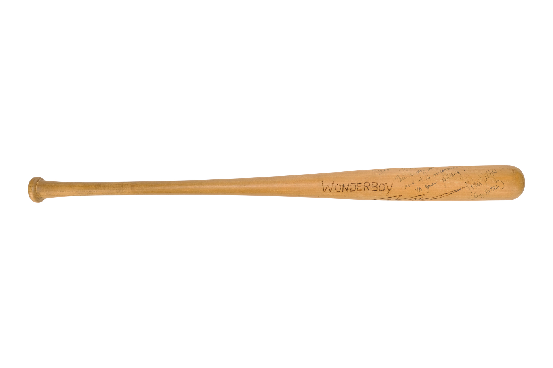 THE NATURAL (1984) - Robert Redford-Autographed Roy Hobbs' Rehearsal "Wonderboy" Bat - Image 4 of 20