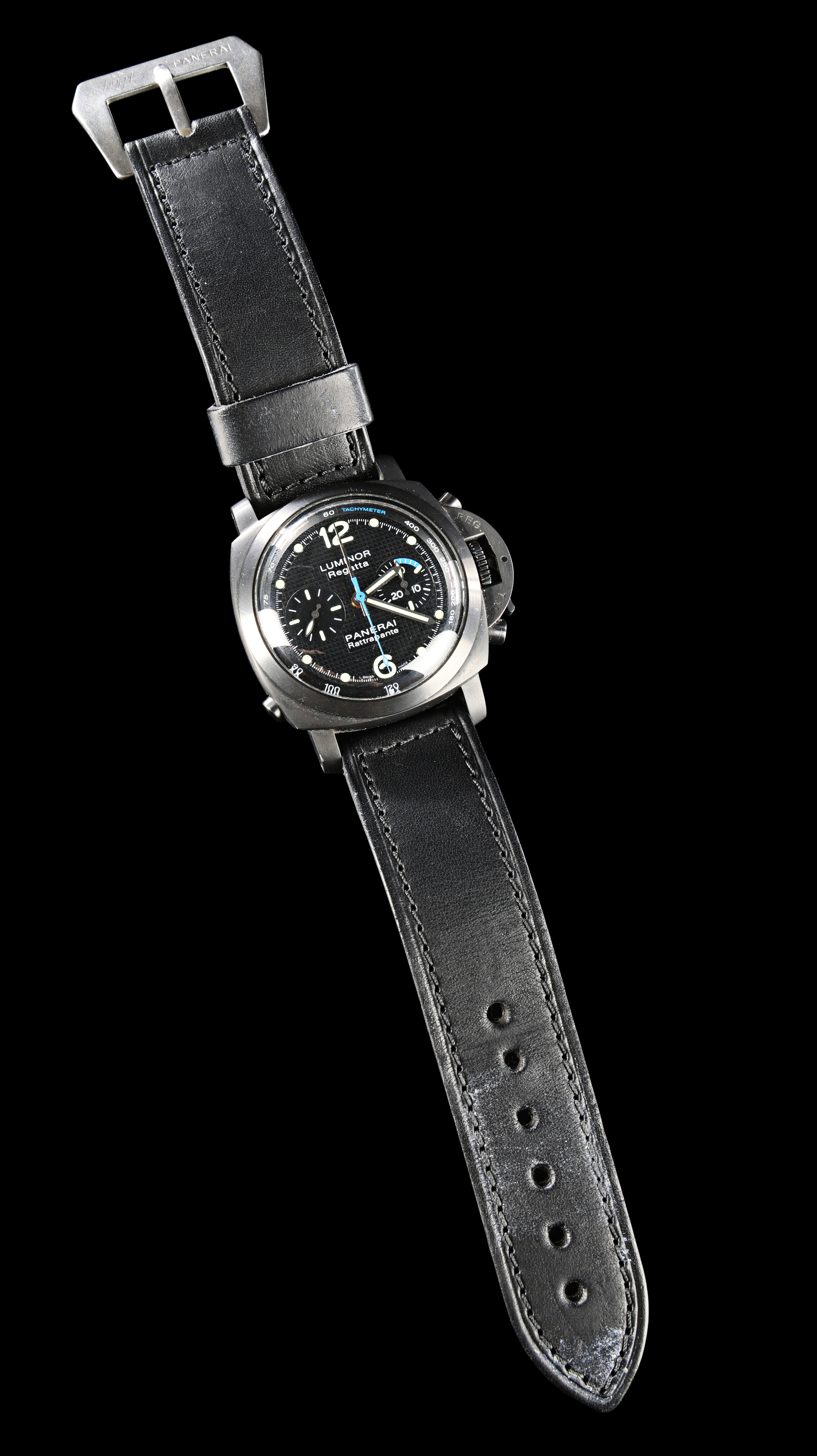 THE EXPENDABLES (2010) - Barney Ross' (Sylvester Stallone) Luminor Panerai 1950 Regatta Rattrapante - Image 9 of 25