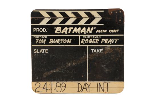 BATMAN (1989) - Main Unit Clapperboard - Image 3 of 6