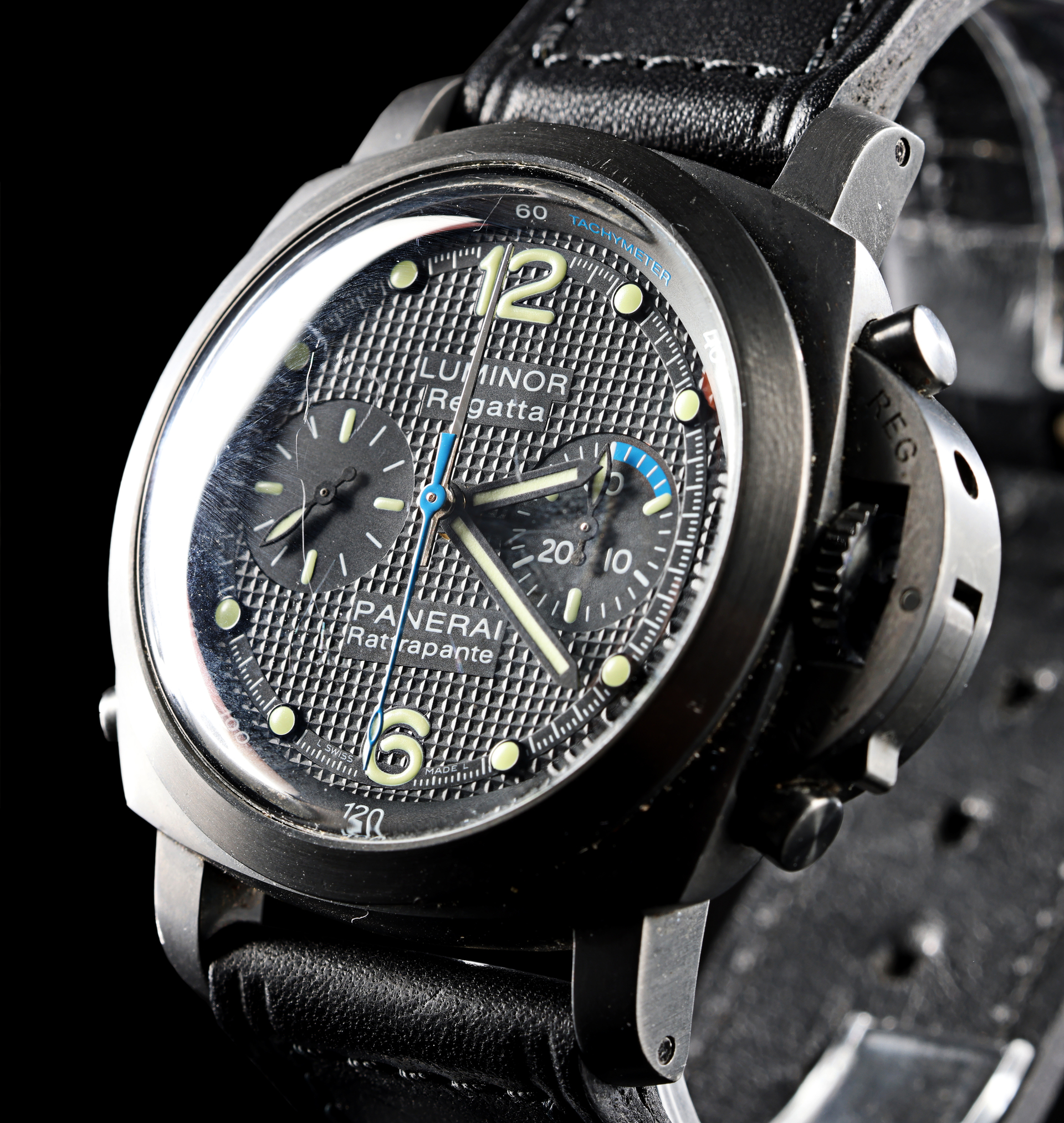 THE EXPENDABLES (2010) - Barney Ross' (Sylvester Stallone) Luminor Panerai 1950 Regatta Rattrapante - Image 6 of 25