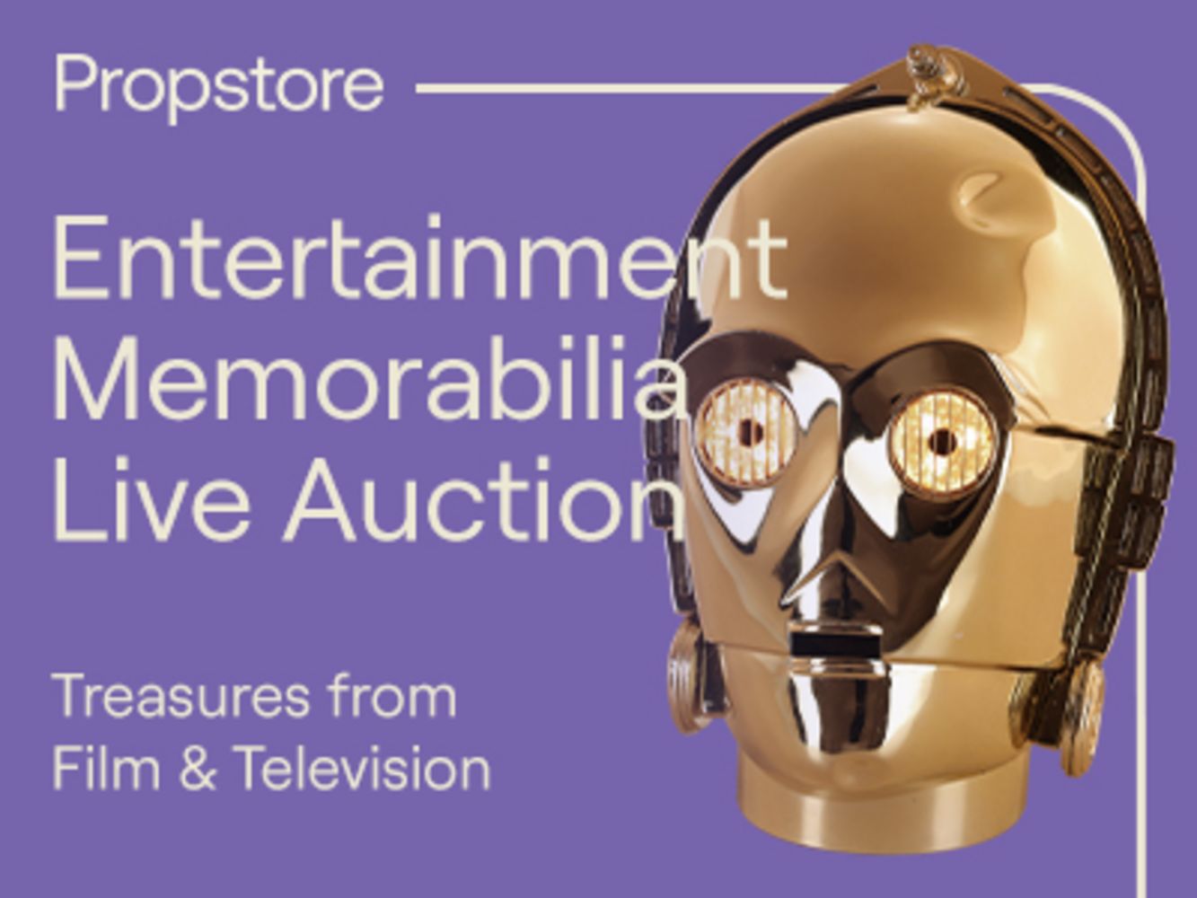 Entertainment Memorabilia Live Auction - London (November 9th, 10th, 11th & 12th 2023)