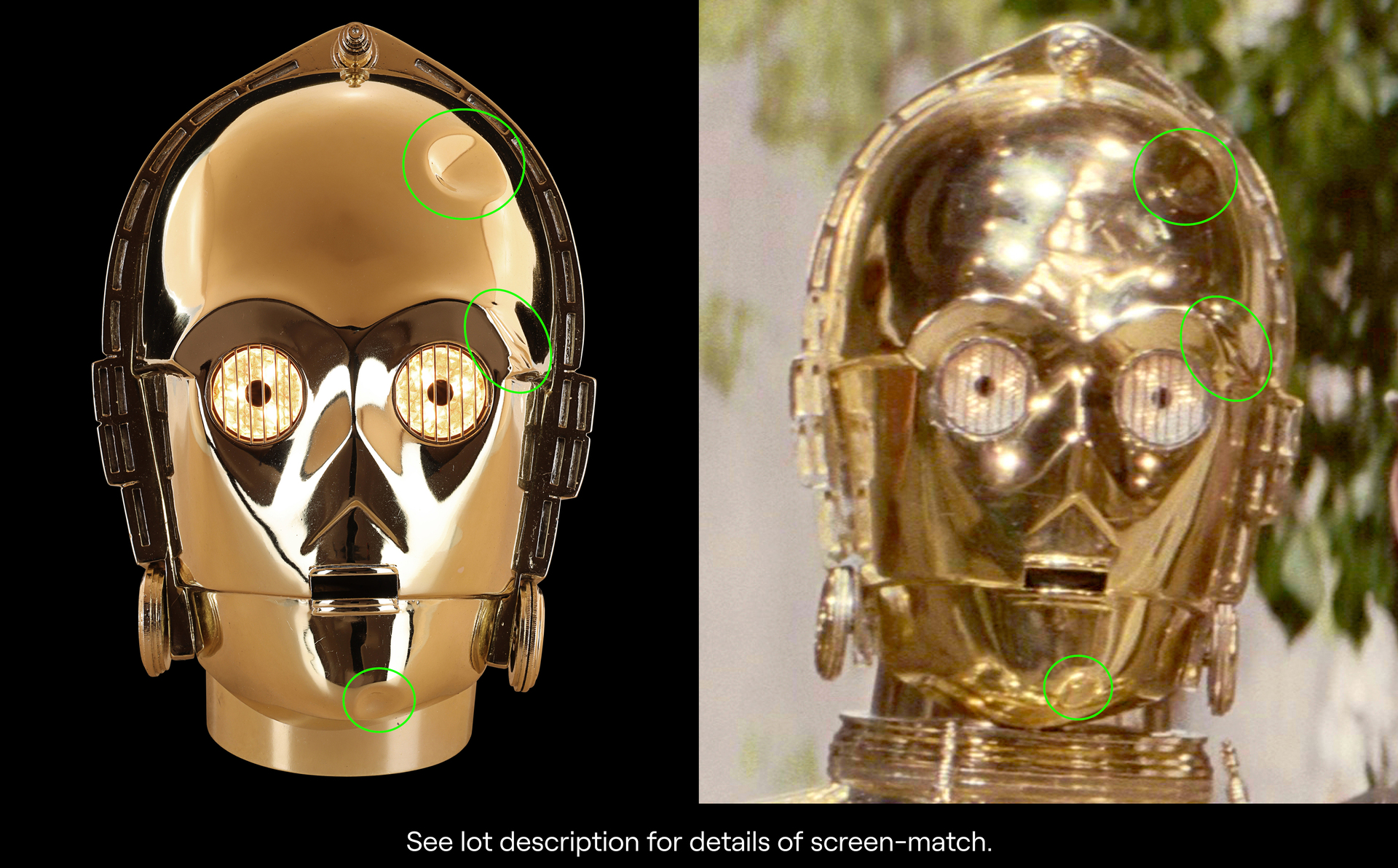 STAR WARS: A NEW HOPE (1977) - Anthony Daniels Collection: Screen-matched Light-up C-3PO (Anthony Da - Image 38 of 42