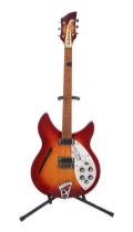 JOHNNY MARR - Johnny Marr Autographed 1992 Rickenbacker 330 Fireglo Guitar