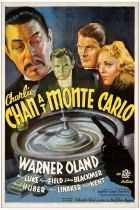 CHARLIE CHAN AT MONTE CARLO - One-Sheet (27" x 41"); Very Fine- on Linen