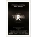 THE THING - Sneak Preview One-Sheet (30.5" x 45"); Fine+ Rolled