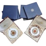 Collection of 8 x Cased Spode Limited Edition Regimental Display Plates, Supplied by Mulberry Hall