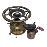 WWII Brass Primus oil Burning Stove + Oil Blow Torch