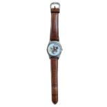 Disney Watches: Exclusive Disney Store Cast Member Watch on Brown Leather Strap, Japanese Quartz