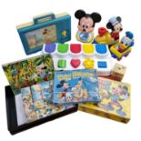 Disney: Collection of Vintage Disney Baby & Toddler Toys to Include "MyKids" Musical Scrolling