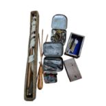 Group of Military Gun Cleaning Items + Air Gun Darts