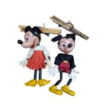 Disney: Unboxed Vintage Pelham Puppets Mickey & Minnie Mouse