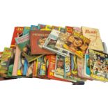 Large Collection of Early 1970's Childrens Annuals "Aimed at Girls" to include "Oh Boy", "