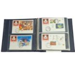 Benham Album Containing Some Disney First Day Covers plus other Benham First Day Cover Envelopes &