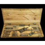 Vintage Extensive Tap & Die Set in Wooden Case - Complete