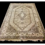 Large Brown Symmetric Ground Rug 114 Inches by 78 Inches