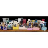 Large Quantity (1 Shelf) of Unused and Partly Used Perfumes, Makeups and Beauty Treatments