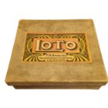 Antique c1910 F.H. Ayres Ltd Boxed Loto Game - Appears Complete