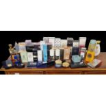 Large Quantity - 1 Shelf of Designer Perfumes, Beauty Treatments & Make-up - Mostly All Unopened,