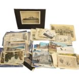 Large Collection of Vintage Postcards & Ephemeral
