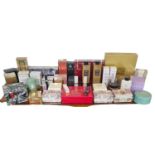 Large Quantity (1 Shelf) of Various, Mainly Unopened Beauty & Makeup Products, Perfumes etc