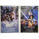 Star Wars - Empire Strikes Back & Return of the Jedi 2004 Advertising Posters (FP1417 & FP1418) 90cm