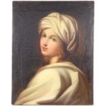 A portrait of Emma Hart, later Lady Hamilton (1765-1815), as the Cumaean Sibyl, oil on canvas, in