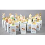 A collection of twenty Royal Albert "Beatrix Potter" figures to include Lady Mouse, Mr Jackson,