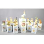 A group of sixteen Royal Albert "Beatrix Potter" figures to include a large Peter Rabbit, Hunca