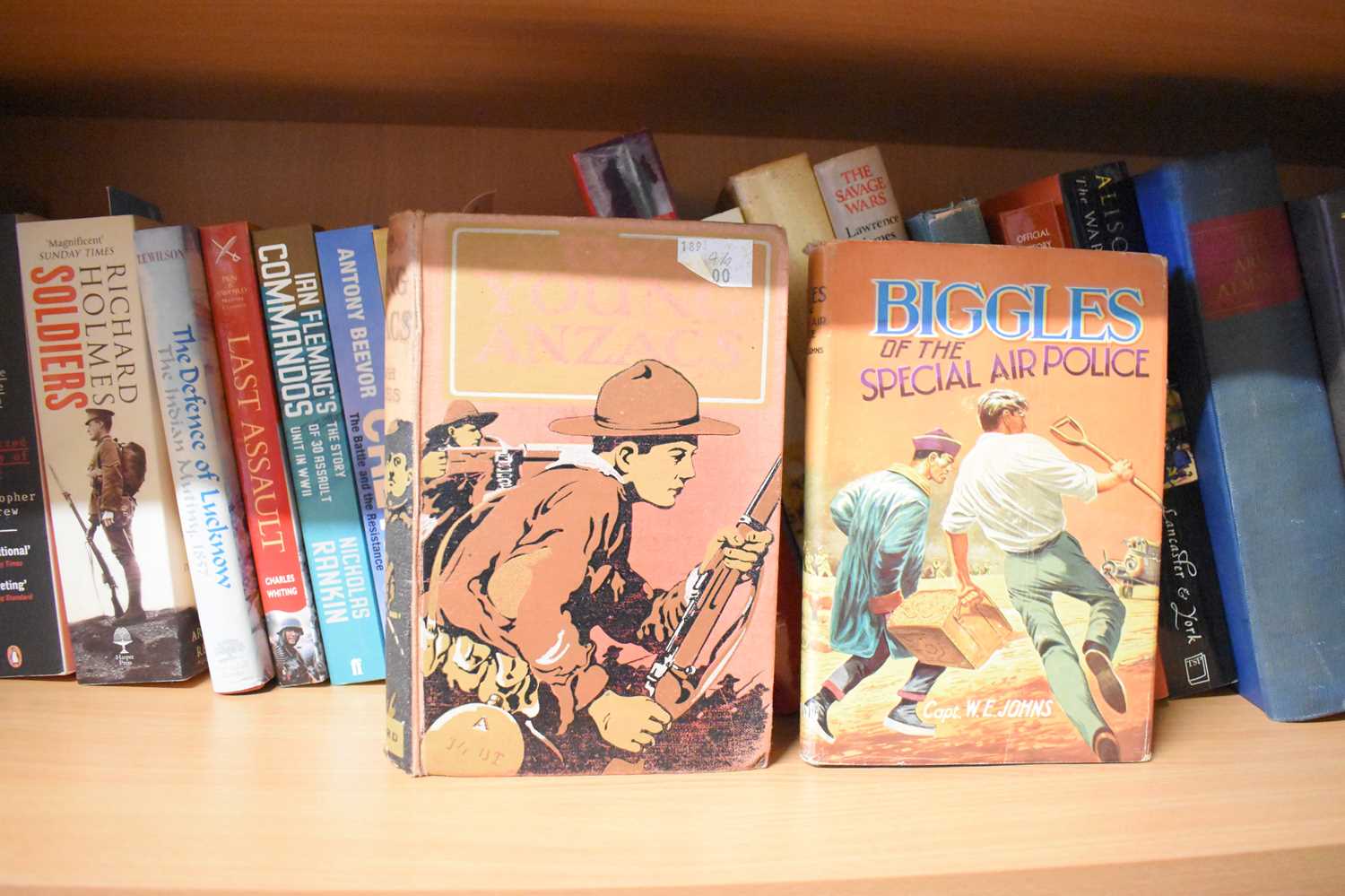 A quantity of hardback and paperback books, mainly of military interest, also including Biggles of - Image 2 of 2